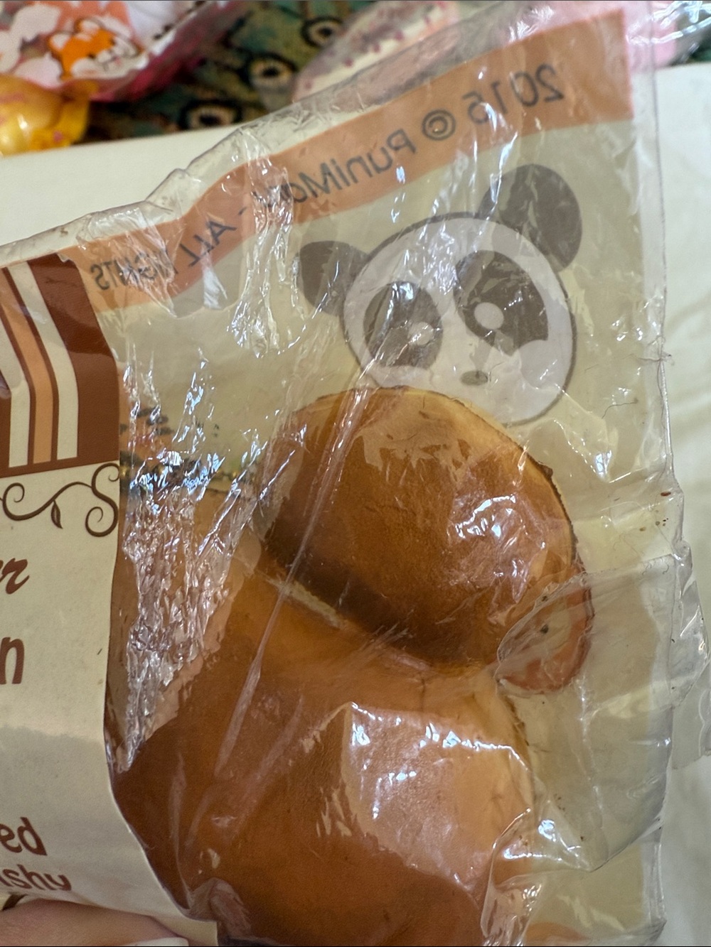 RARE LICENSED Puni-Maru Bear Bun Squishy - Picture 4 of 4